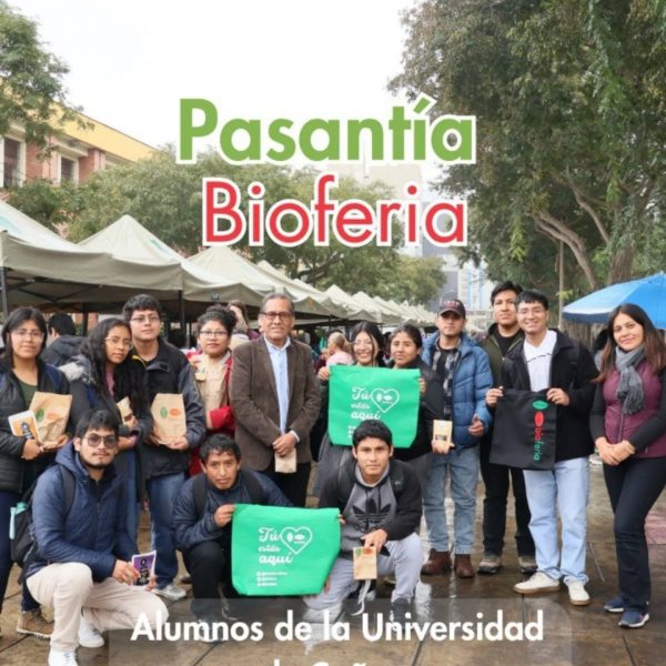 ESTUDIANTES DE LA CARRERA DE AGRONOMÍA DE LA UNDC REALIZAN PASANTÍA EN BIOFERIA