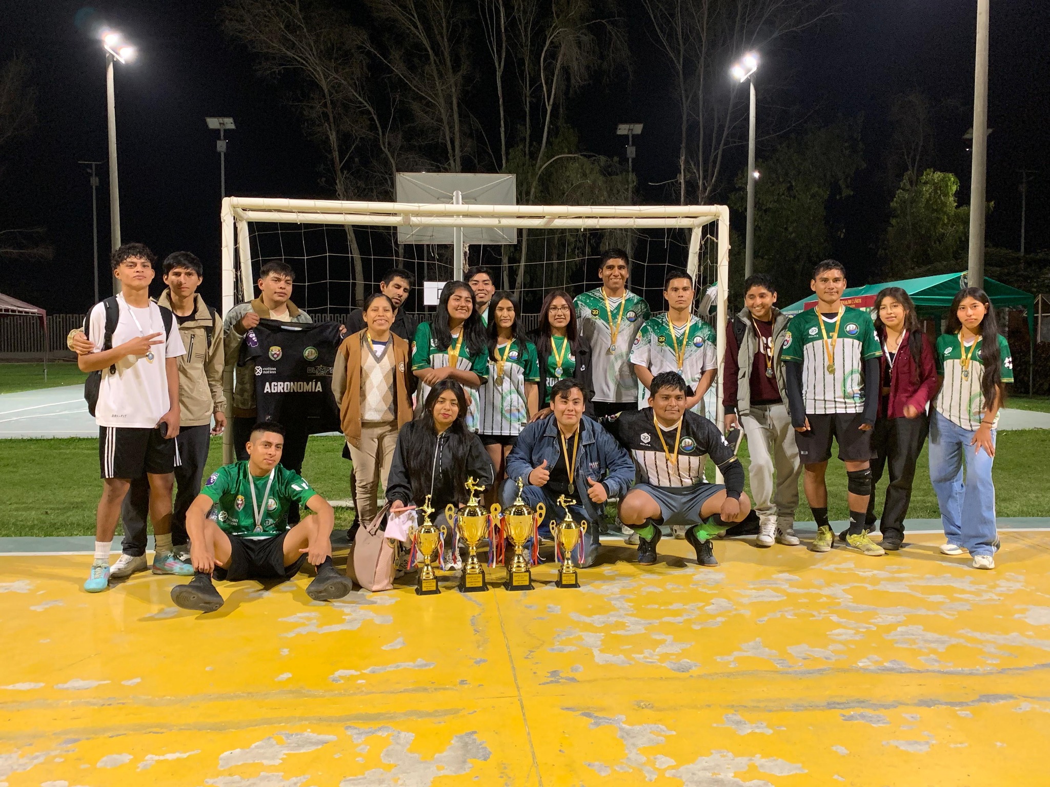 ESTUDIANTES DE AGRONOMÍA LOGRAN TRIUNFO EN EL CAMPEONATO DEPORTIVO INTER-ESCUELAS PROFESIONALES 2025-I